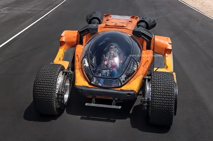 Feature: Driving the Bujji movie car from Kalki 2898 AD